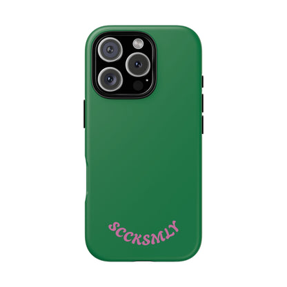 SOLID Garden Pink Tough Case for Apple