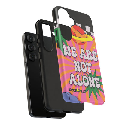 WE ARE NOT ALONE Tough Phone Case for Samsung