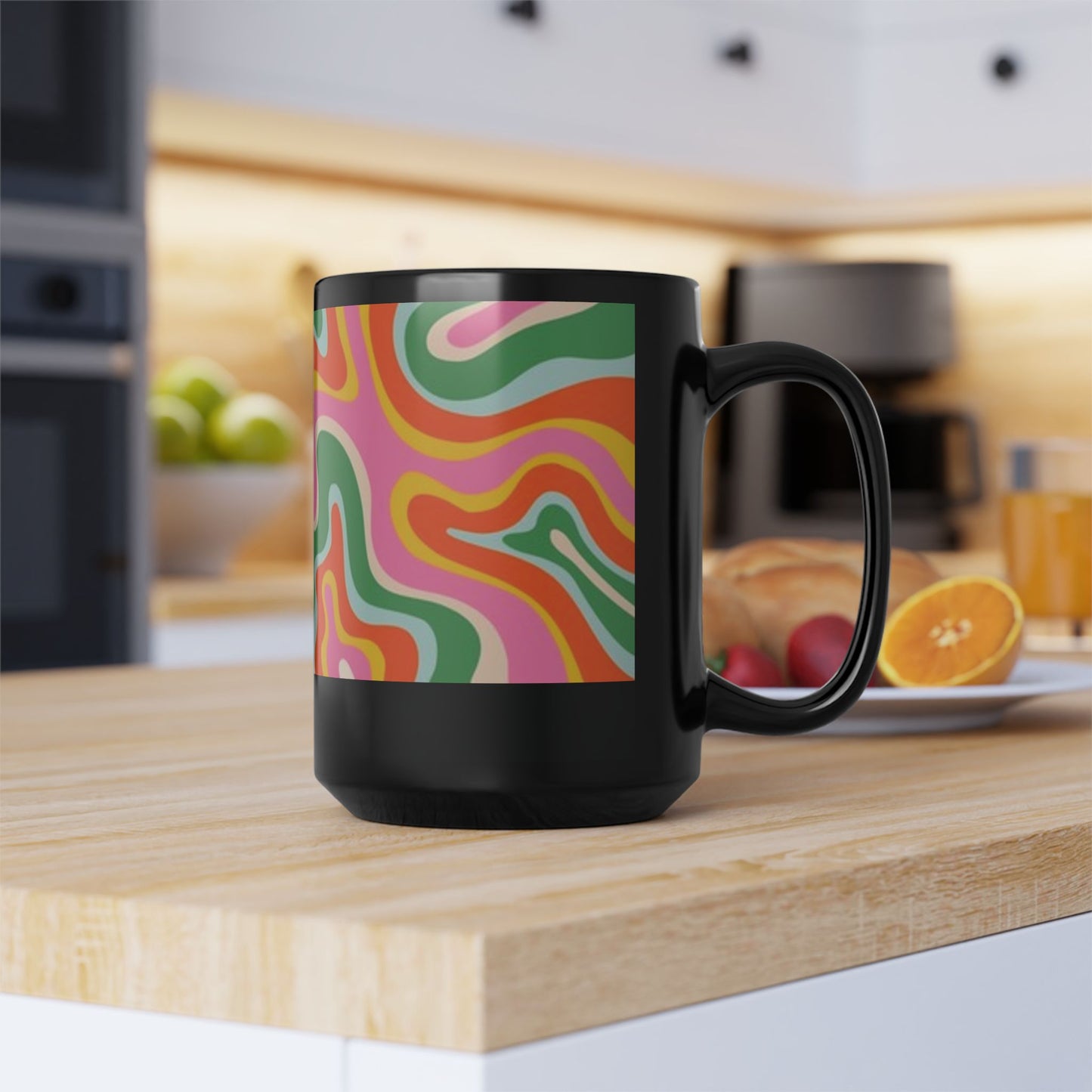 Mug Daydream Drip 15 oz Black