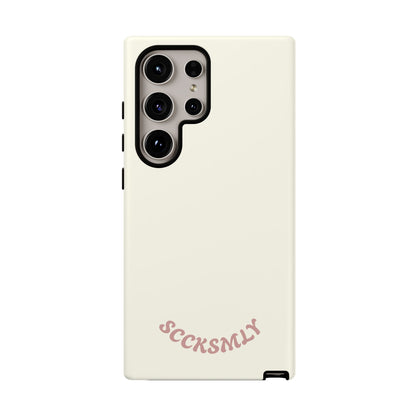 Sweet Oat Milk Tough Phone Case for Samsung