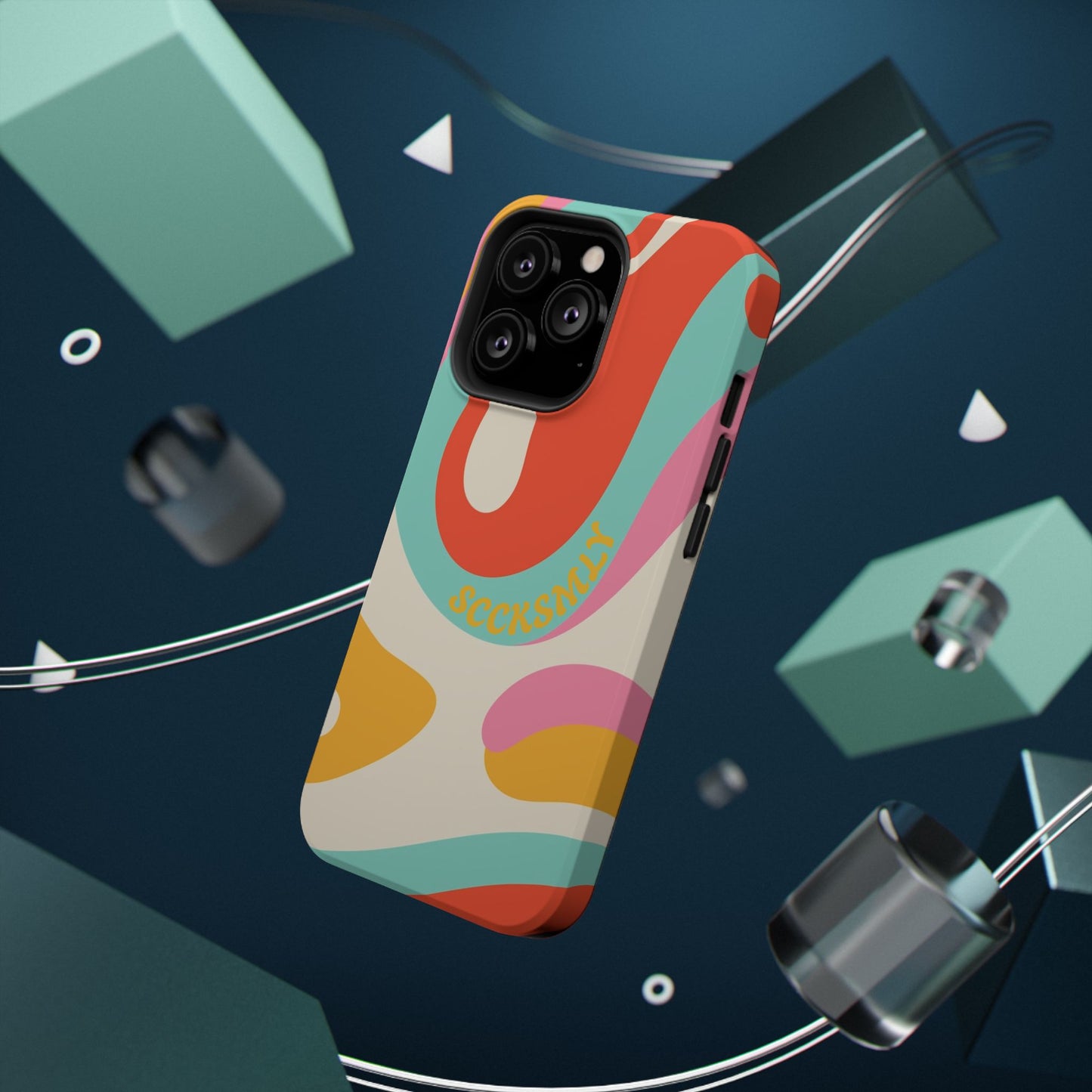 Psychodelic Acid Swirl Phone Case for "IOS or Apple"