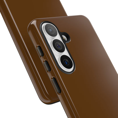 SOLID Chocolate Coco Tough Case for Samsung