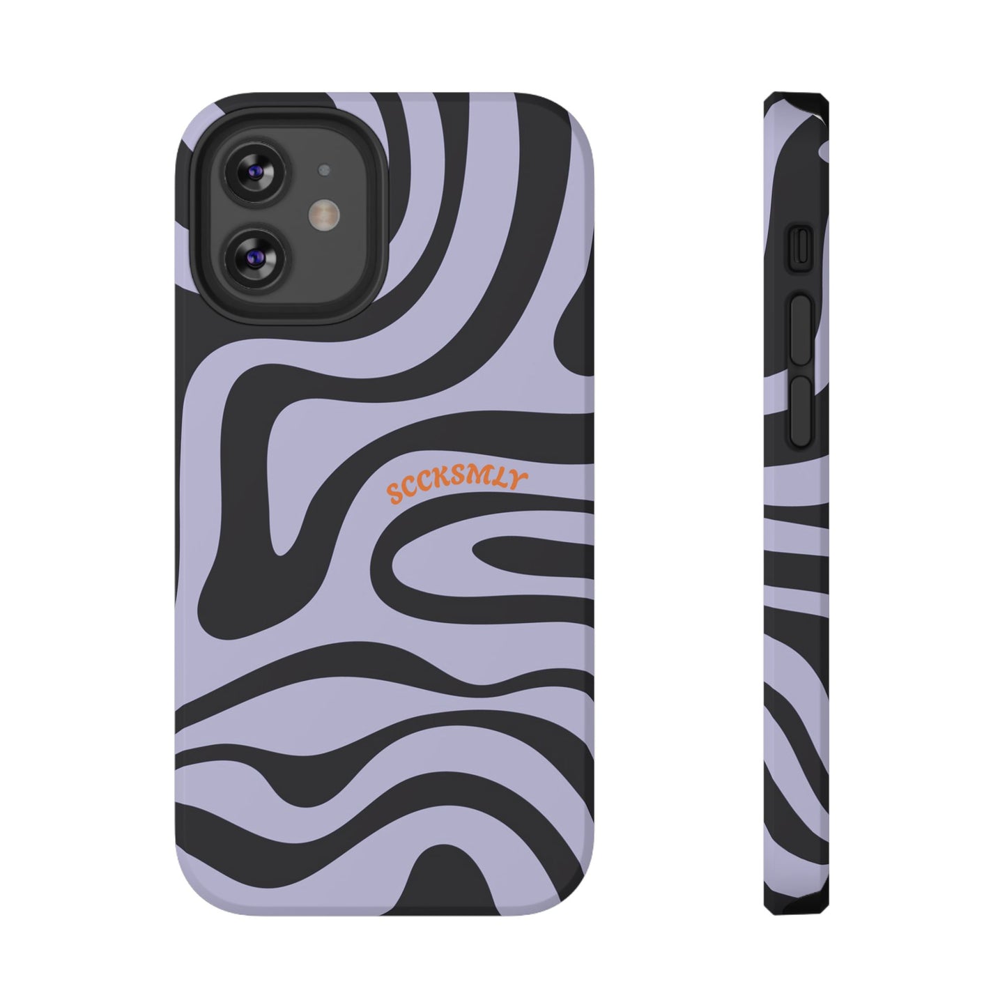 Purple Swirl Phone Case for "IOS or Apple"