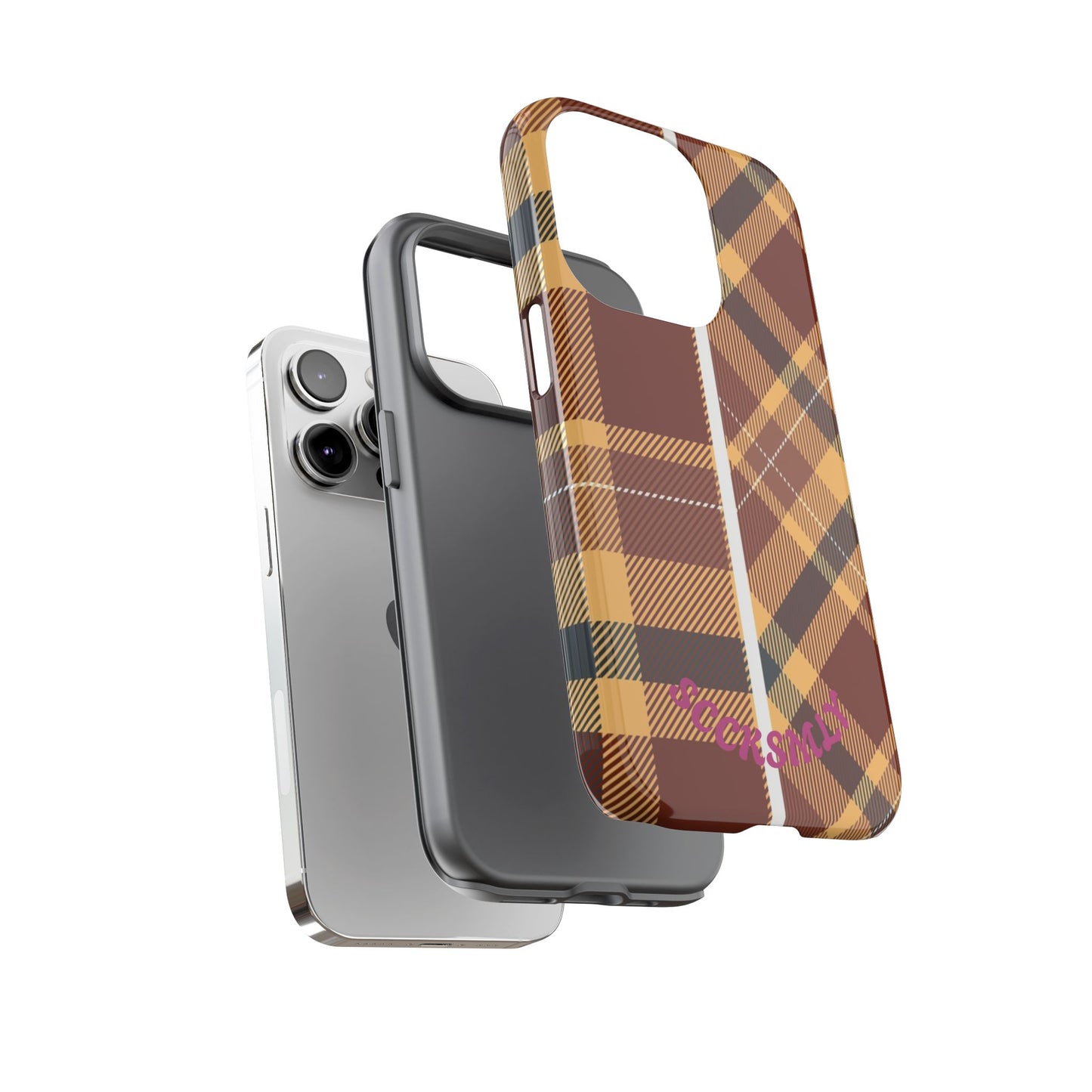 Autumn Plaid Phone Case for Apple