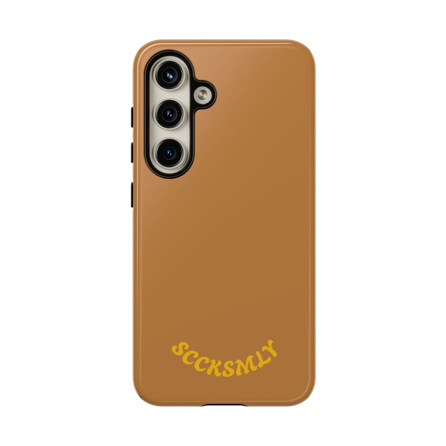 SOLID Spice Caramel Tough Case for Samsung