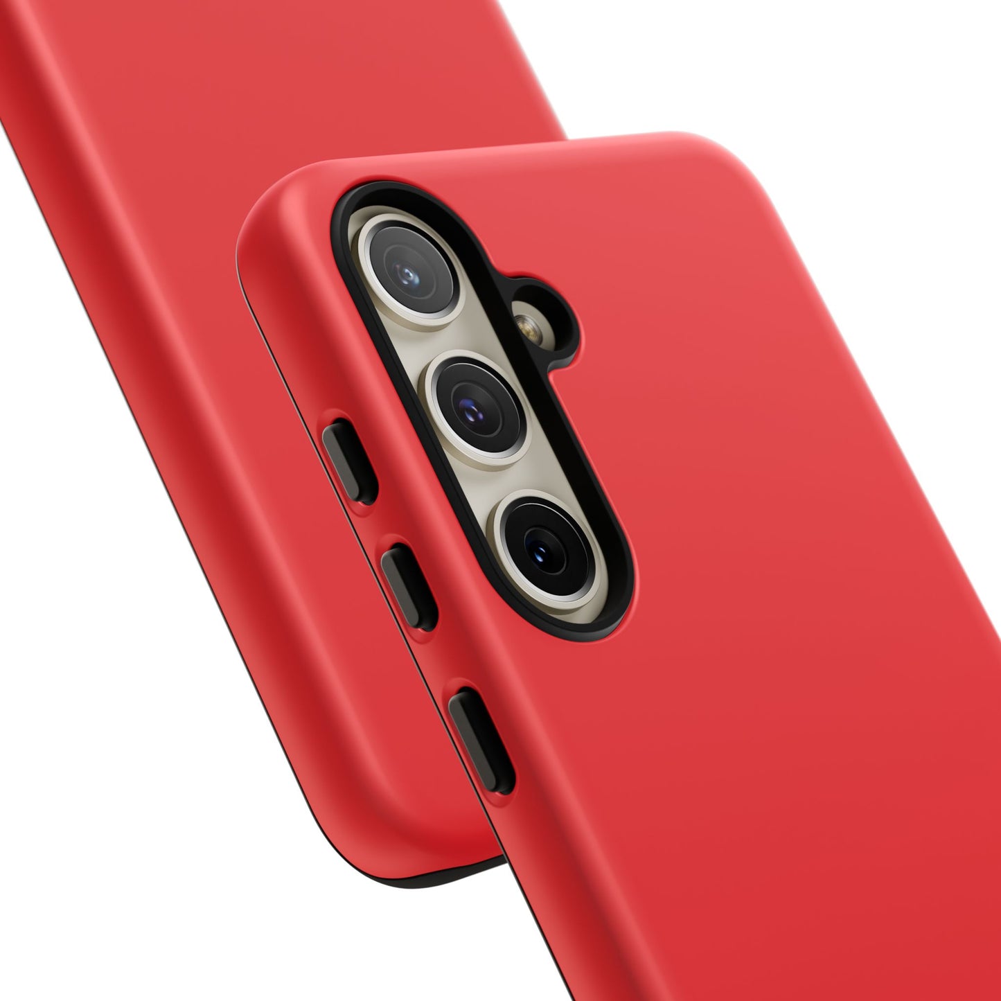 SOLID Screaming Red Tough Case for Samsung