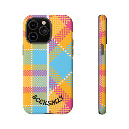 Pattern Punch Phone Case for Apple