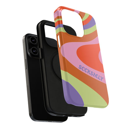 Curvy Swirl Phone Case for Apple