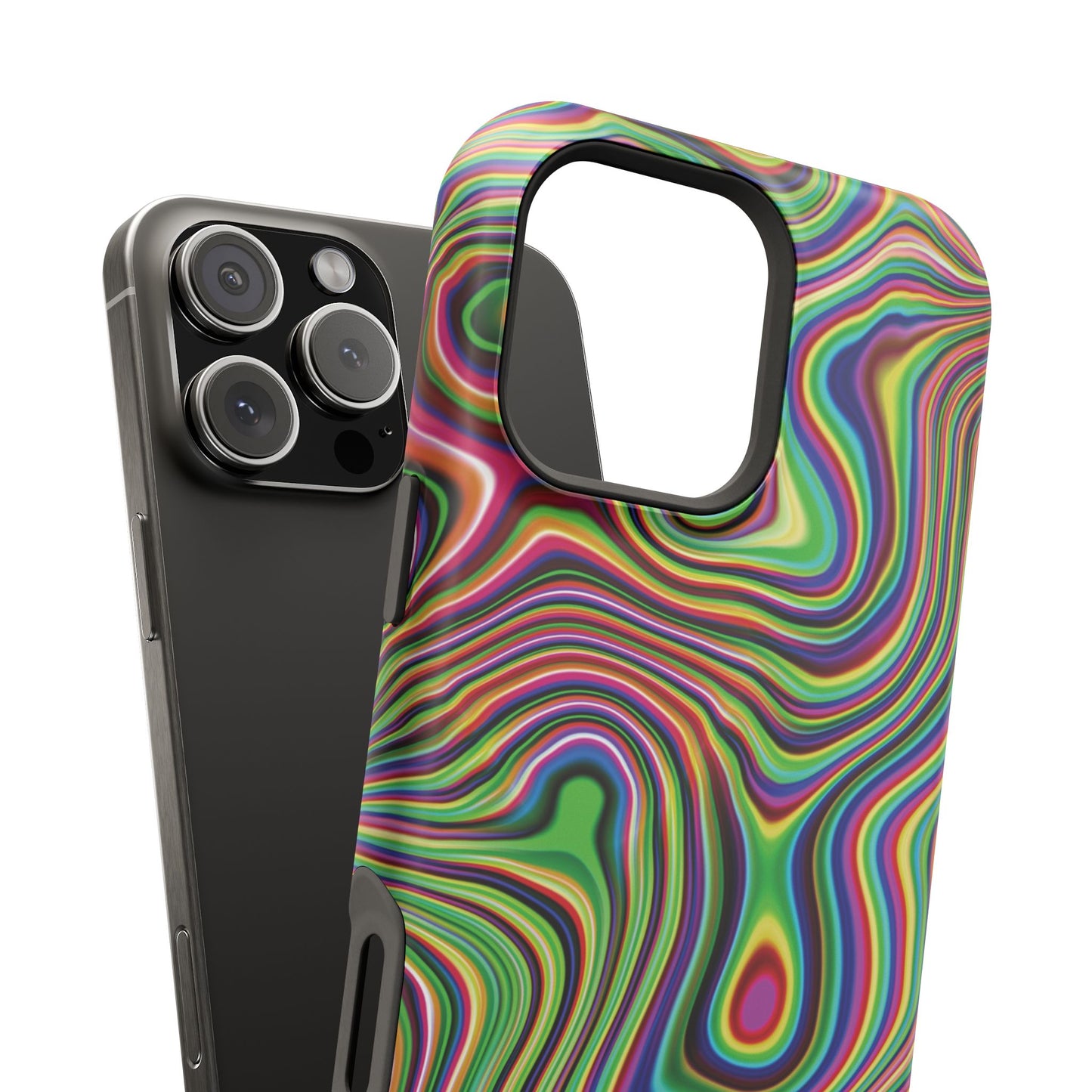 Acid Swirl Phone Case for Apple