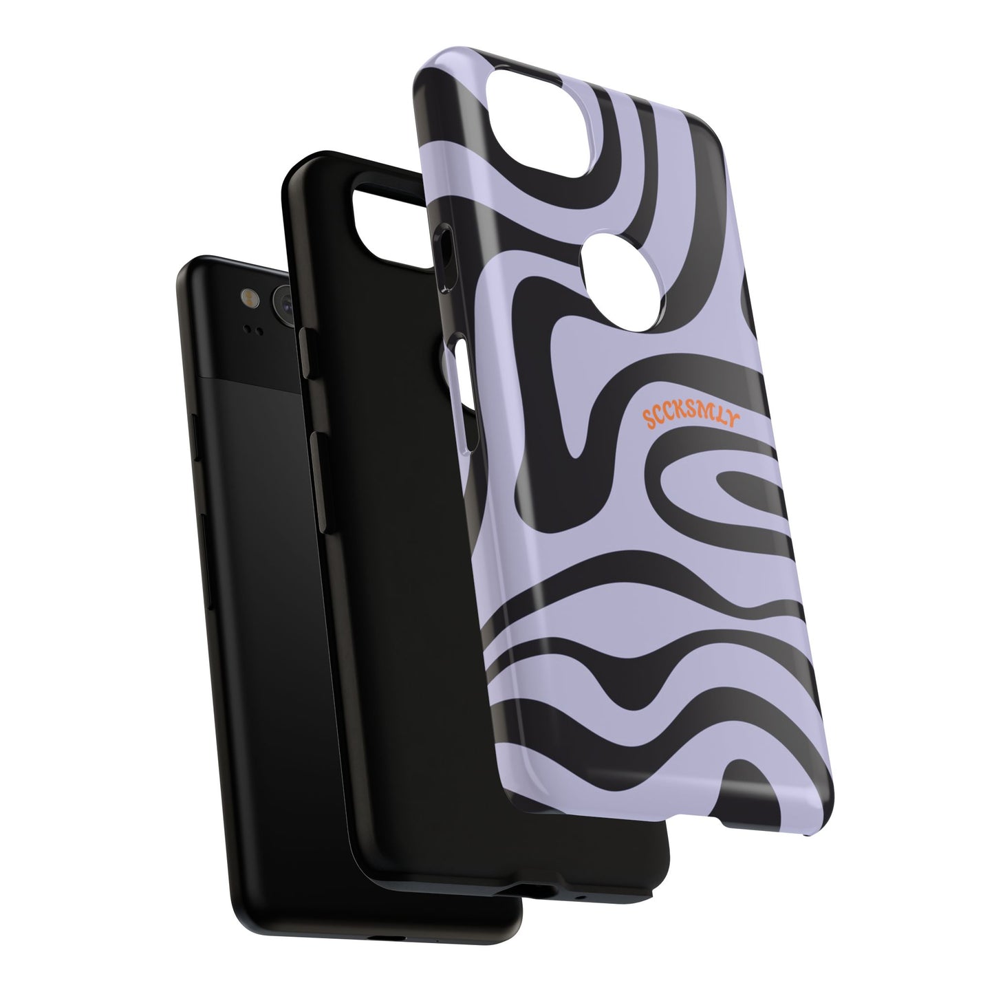 Purple Swirl Phone Case for Google Pixel