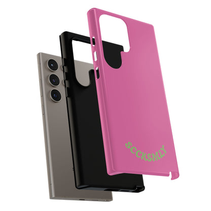 SOLID Sweet Static Pink Tough Case for Samsung