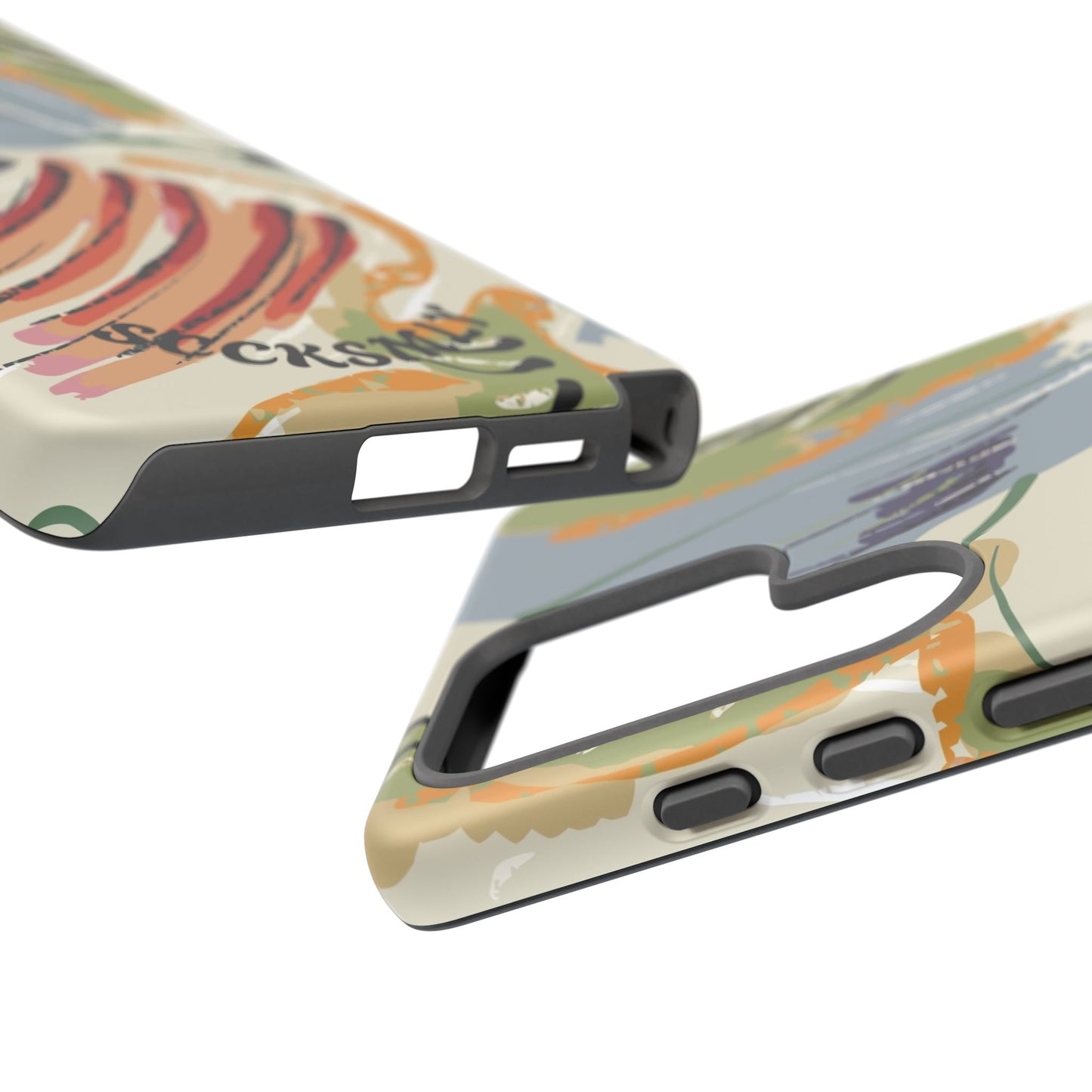 Botanical Strokes Palette Tough Phone Case for Samsung