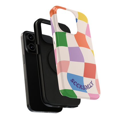 Checker Flicker Phone Case Apple