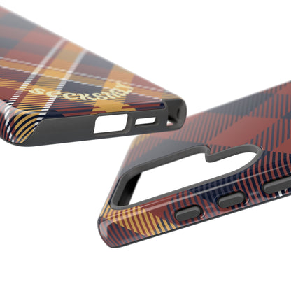 Harvest Tartan Phone Case for Samsung