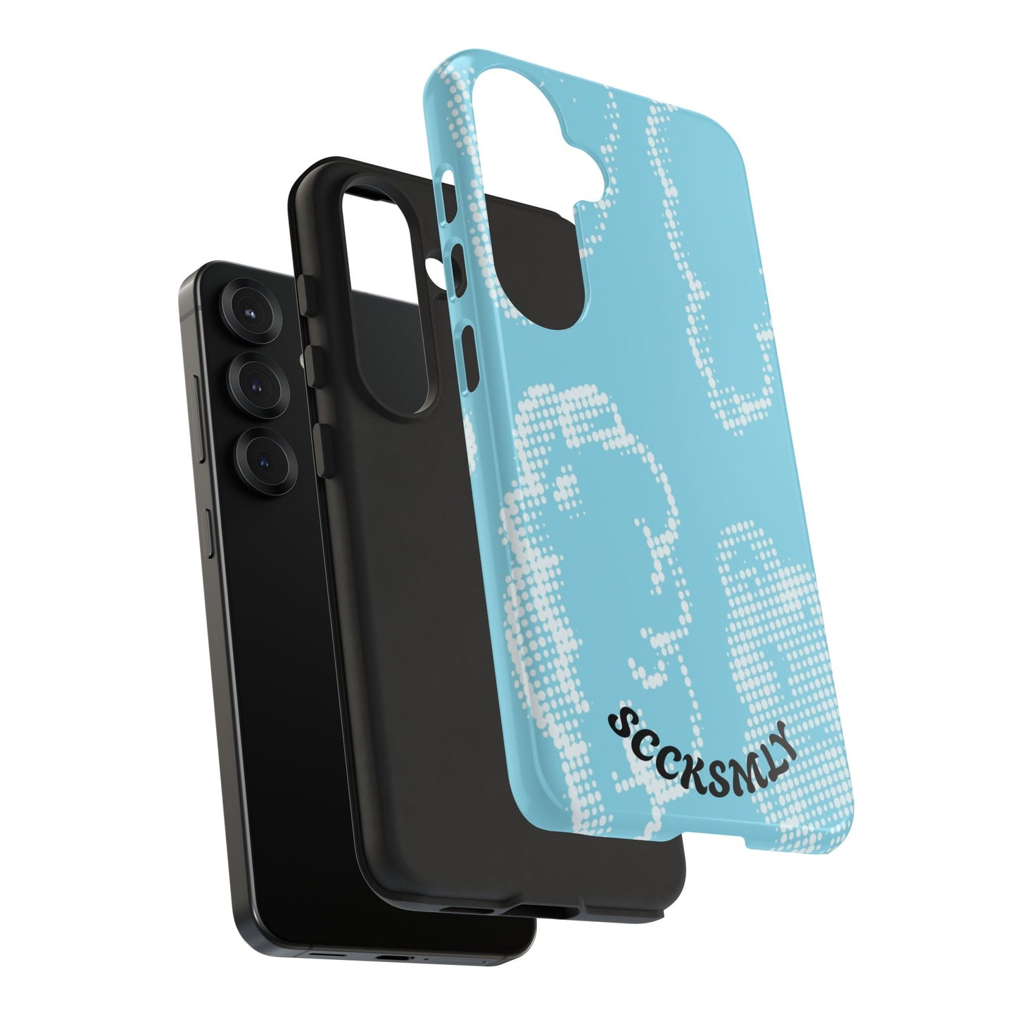 Comic Dot Sky Tough Phone Case for Samsung
