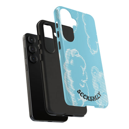 Comic Dot Sky Tough Phone Case for Samsung