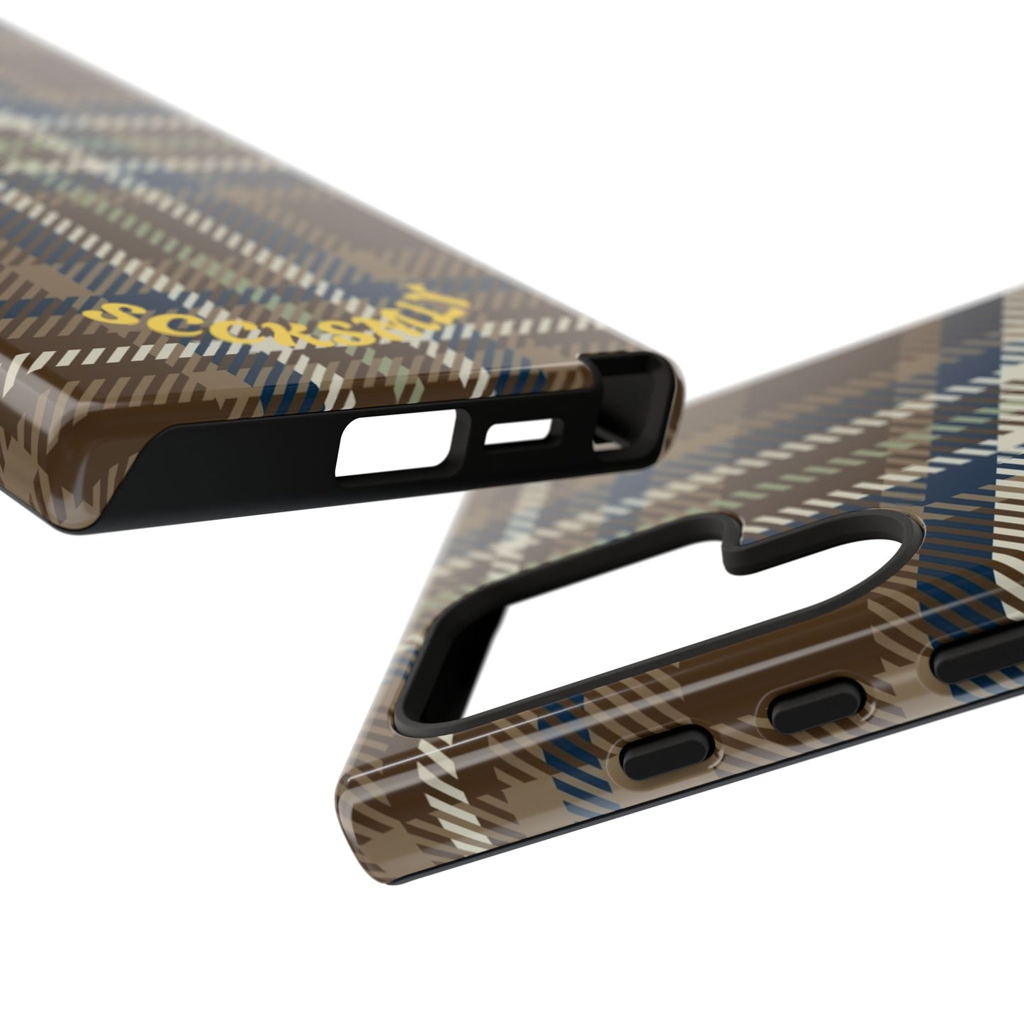 Earth and Sky Plaid Phone Case for Samsung