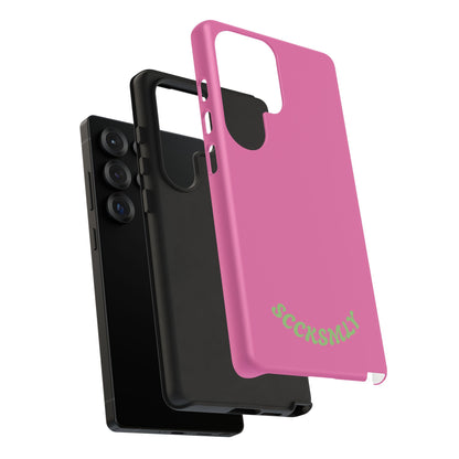 SOLID Sweet Static Pink Tough Case for Samsung