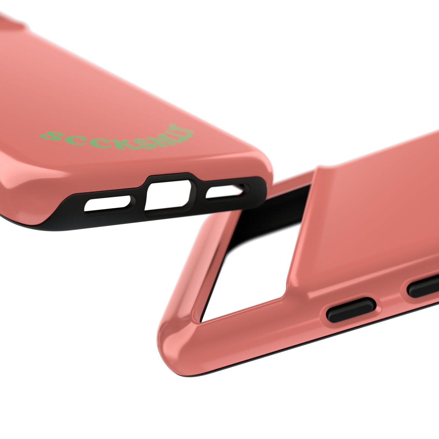 SOLID Guava Melon Wave Tough Phone Case for Google Pixel