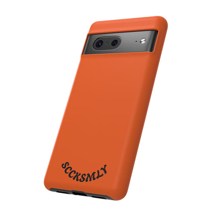 SOLID Tangerine Tough Case for Google Pixel