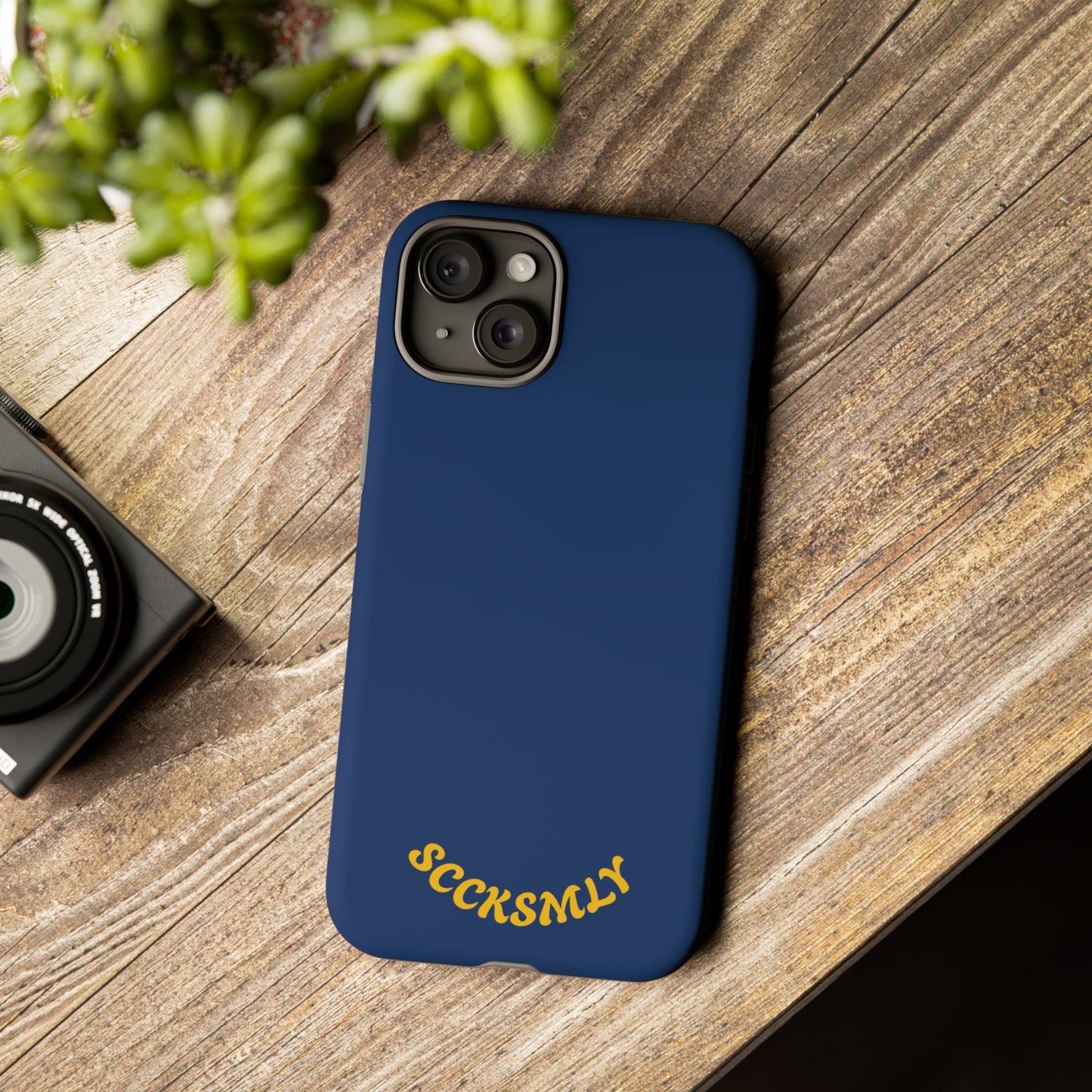 SOLID Cobalt Haze Tough Case for Apple