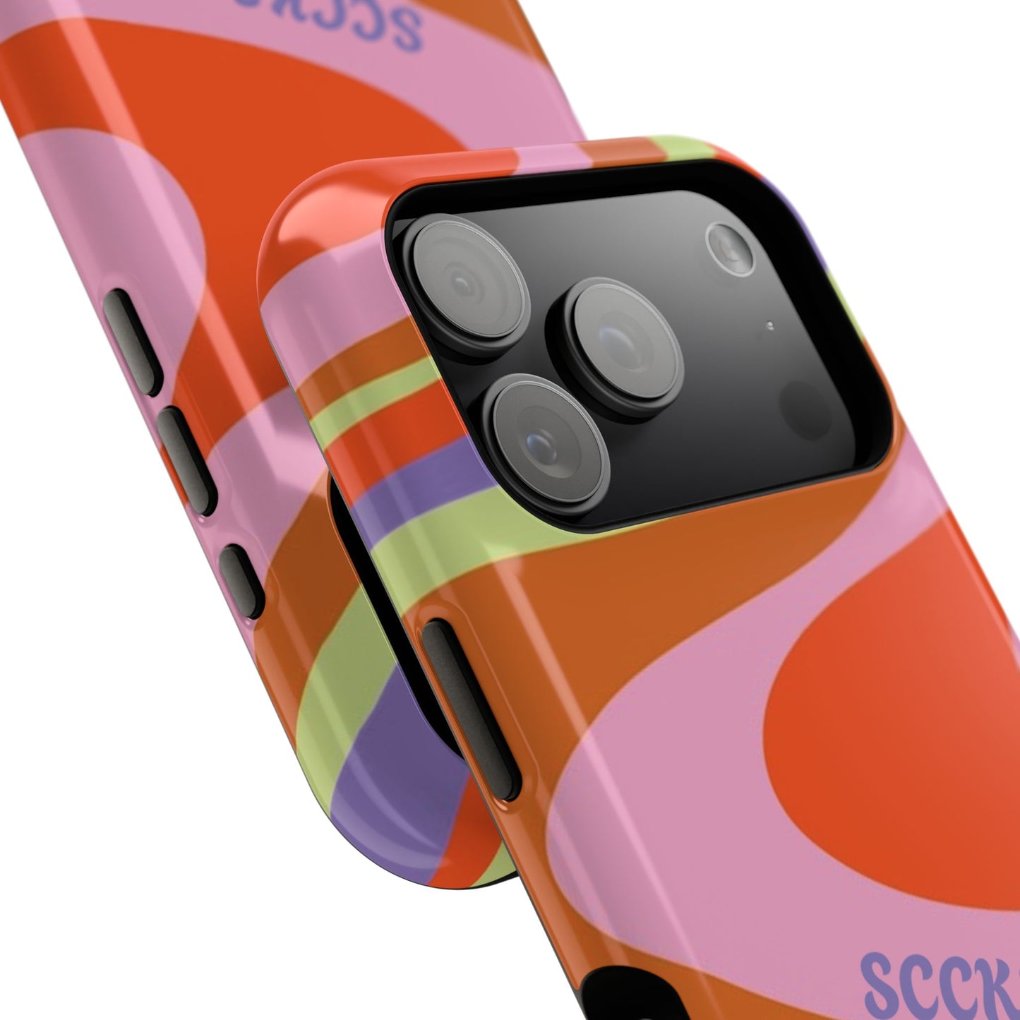 Curvy Swirl Phone Case for Apple