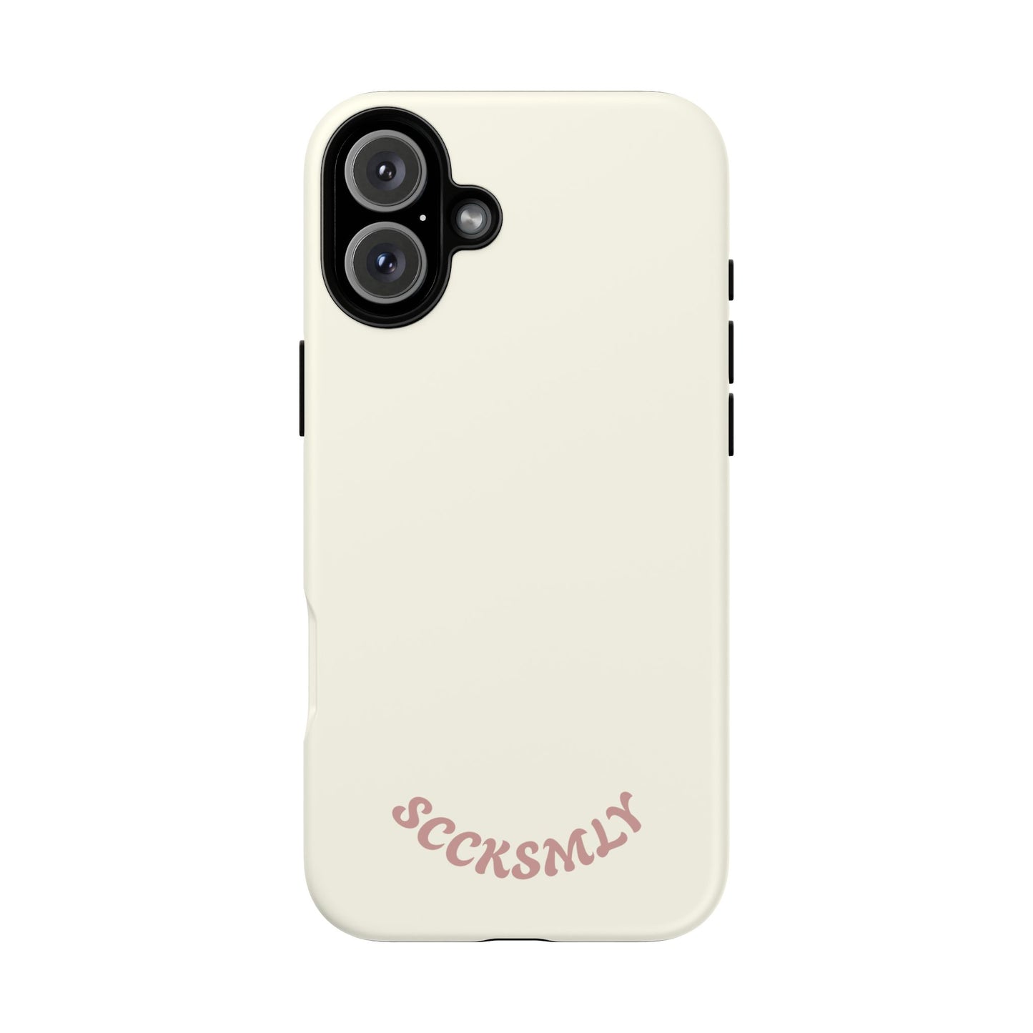 Sweet Oat Milk Tough Phone Case for Apple