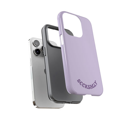 SOLID Morning Lilac Tough Case for Apple