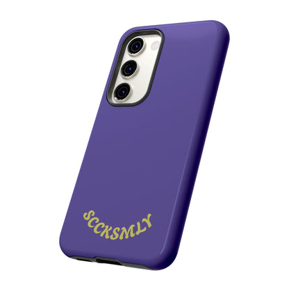 SOLID Dreamy Dusk Purple Tough Case for Samsung