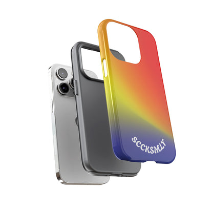 Volcanic Rain Tough Phone Case for Apple