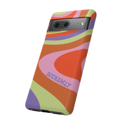 Curvy Swirl Phone Case for Google Pixel