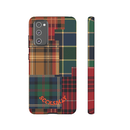 Heritage Hues Patchwork Tough Phone Case for Samsung