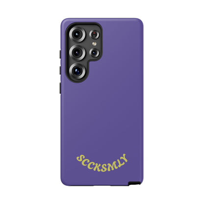 SOLID Dreamy Dusk Purple Tough Case for Samsung