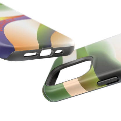 Green Waves Phone Case for Apple