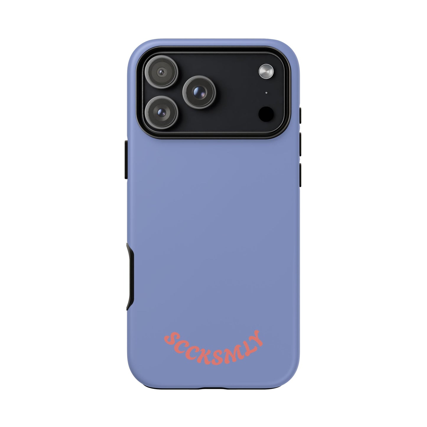 Periwinkle Blue Tough Phone Case for Apple