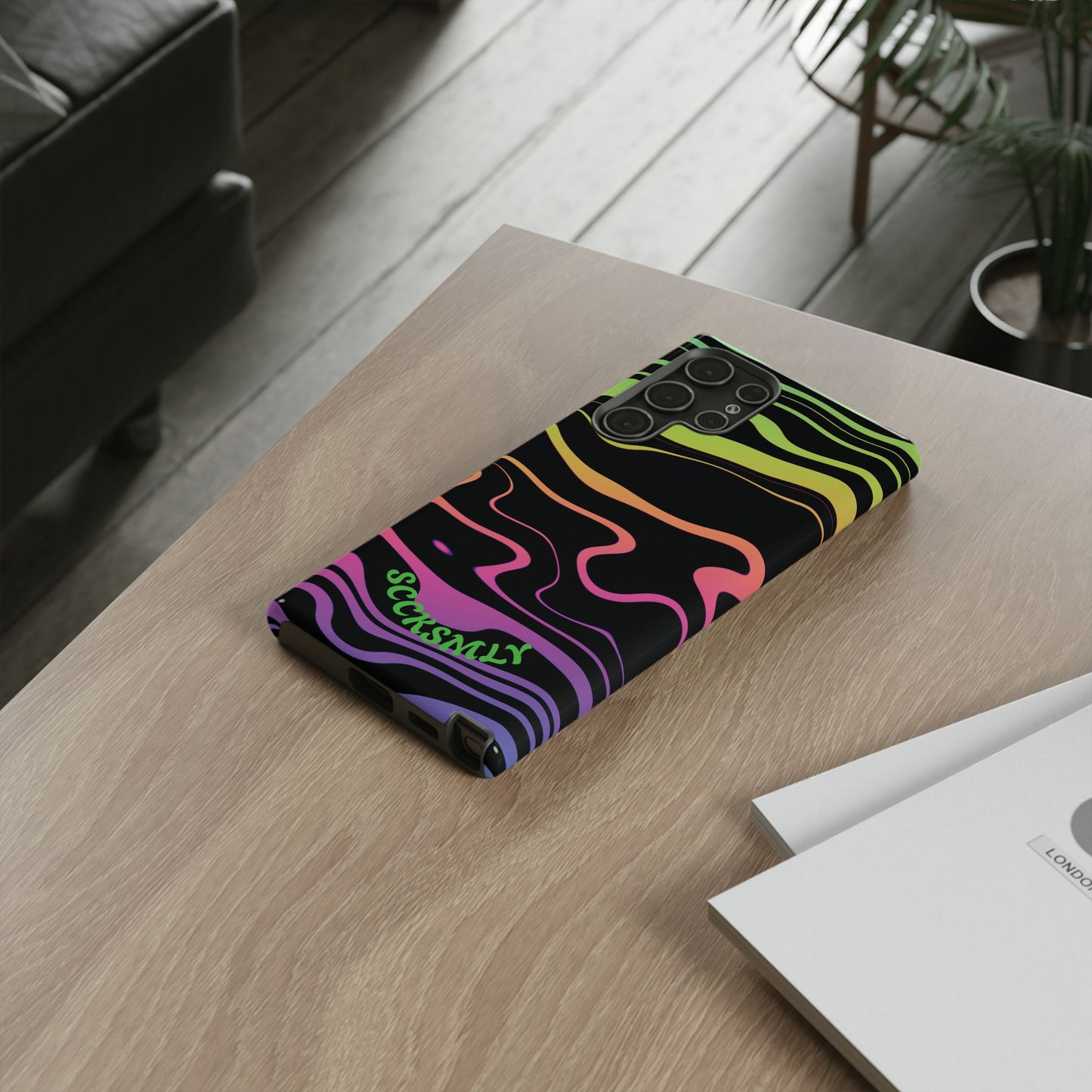 Dark Rainbow Phone Case for Samsung
