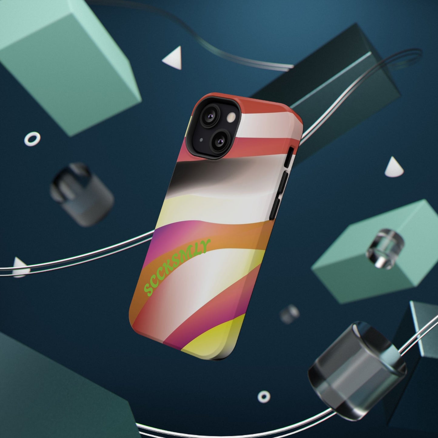 Neutral Waves Phone Case for Apple