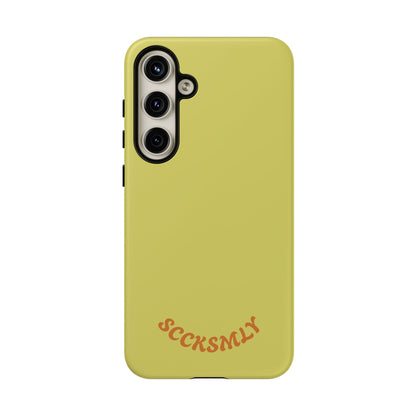 SOLID Lemon Dijon Glaze Tough Case for Samsung