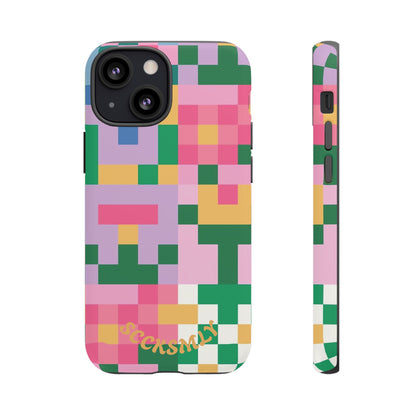 Pixel Garden Tough Phone Case for Apple