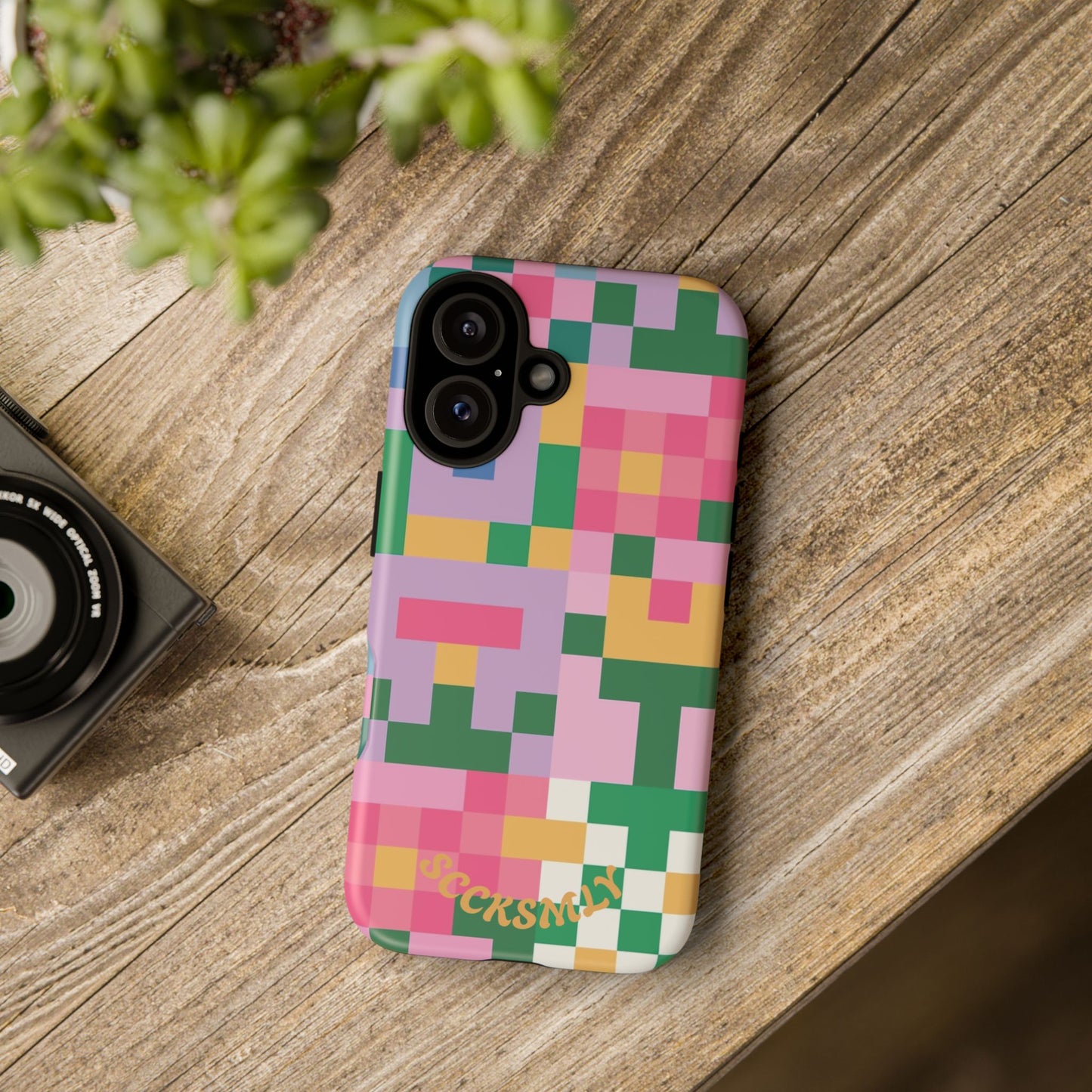 Pixel Garden Tough Phone Case for Apple