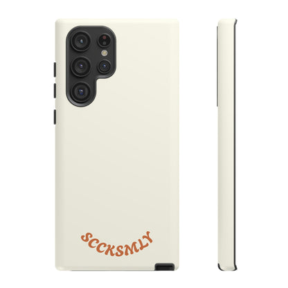 Toasted Eggshell Tough Phone Case for Samsung