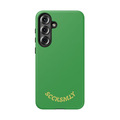 SOLID Green Grin Tough Case for Samsung
