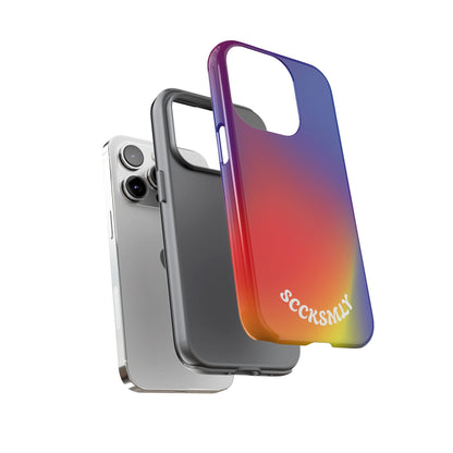 Liquid Dusk Tough Phone Case for Apple