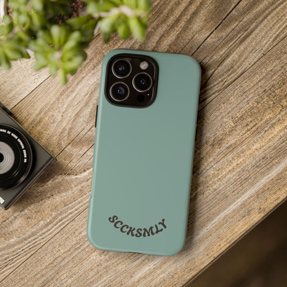 SOLID Fudge Mint Crunch Tough Phone Case for Apple