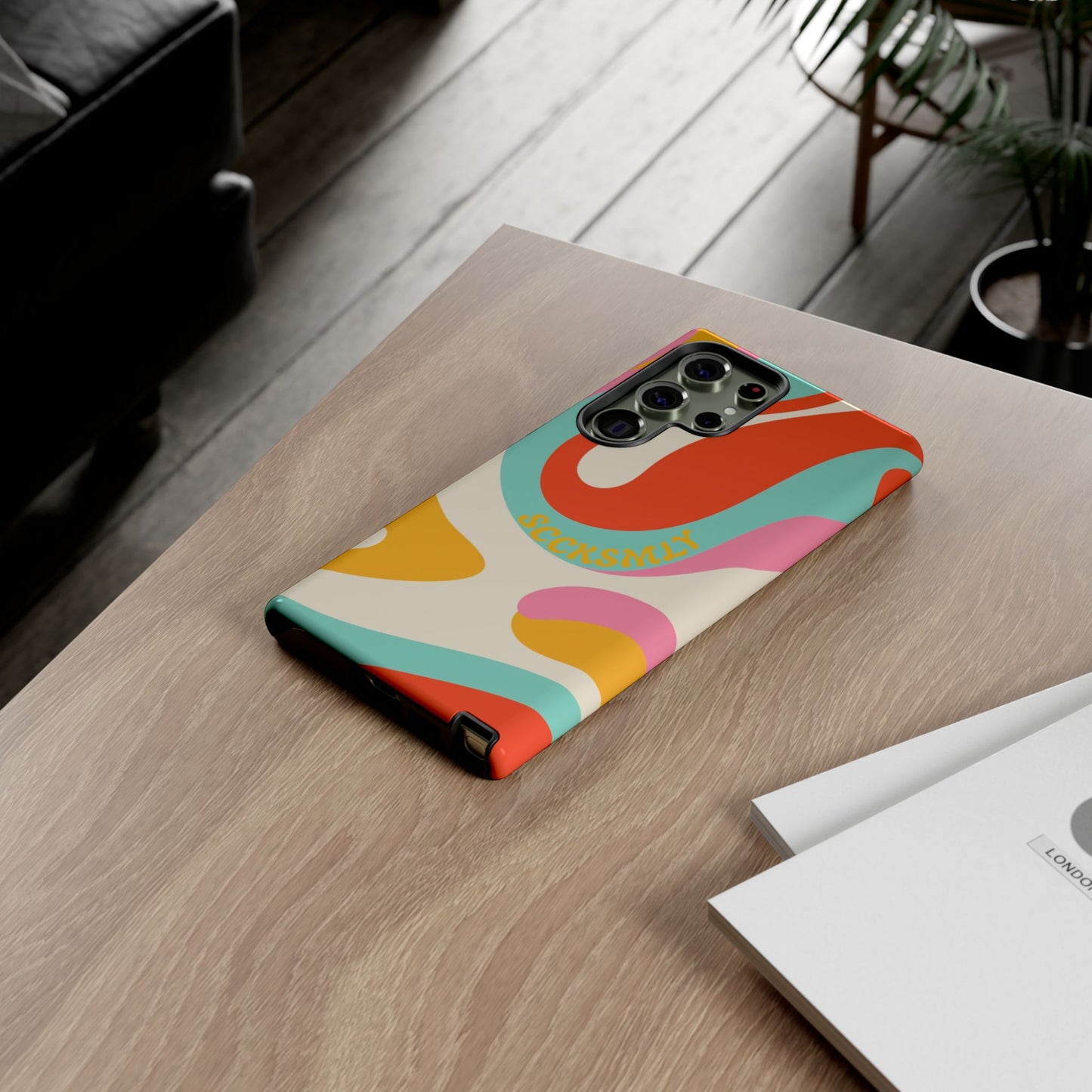 Psychodelic Acid Swirl Phone Case for Samsung