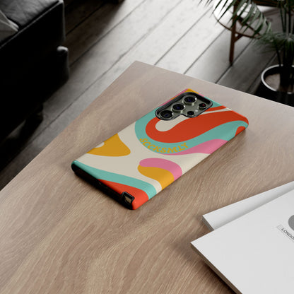 Psychodelic Acid Swirl Phone Case for Samsung