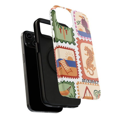 Tropical Print Phone Case for Apple
