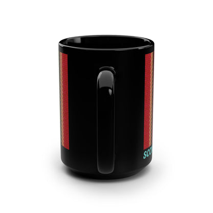 Mug Boho Vibe Check 15 oz — Black