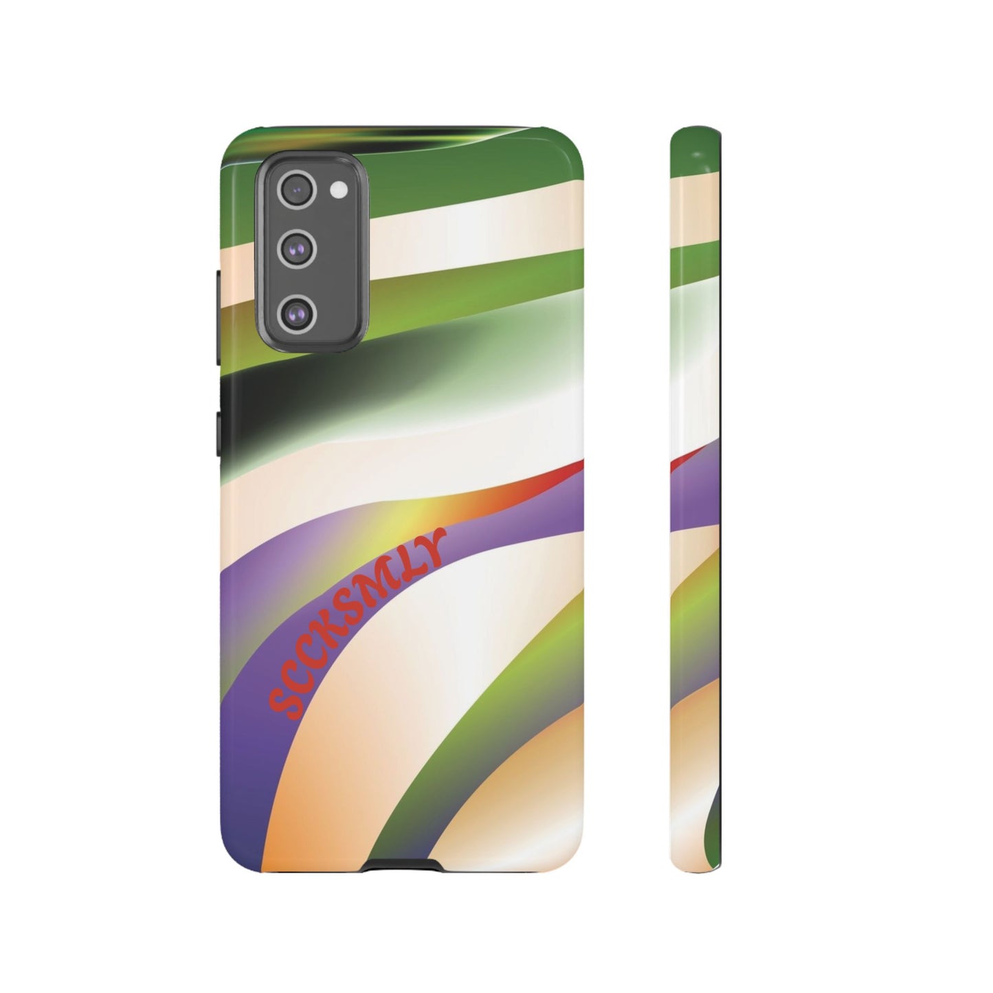 Green Waves Phone Case for Samsung