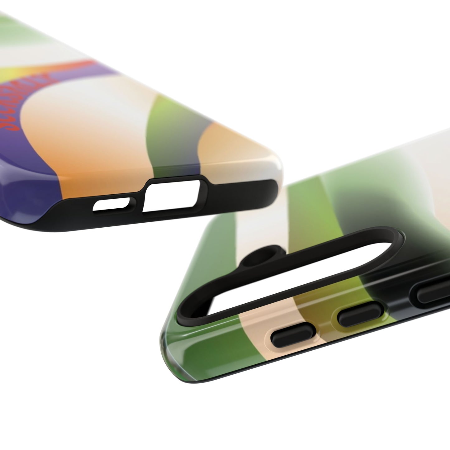 Green Waves Phone Case for Samsung